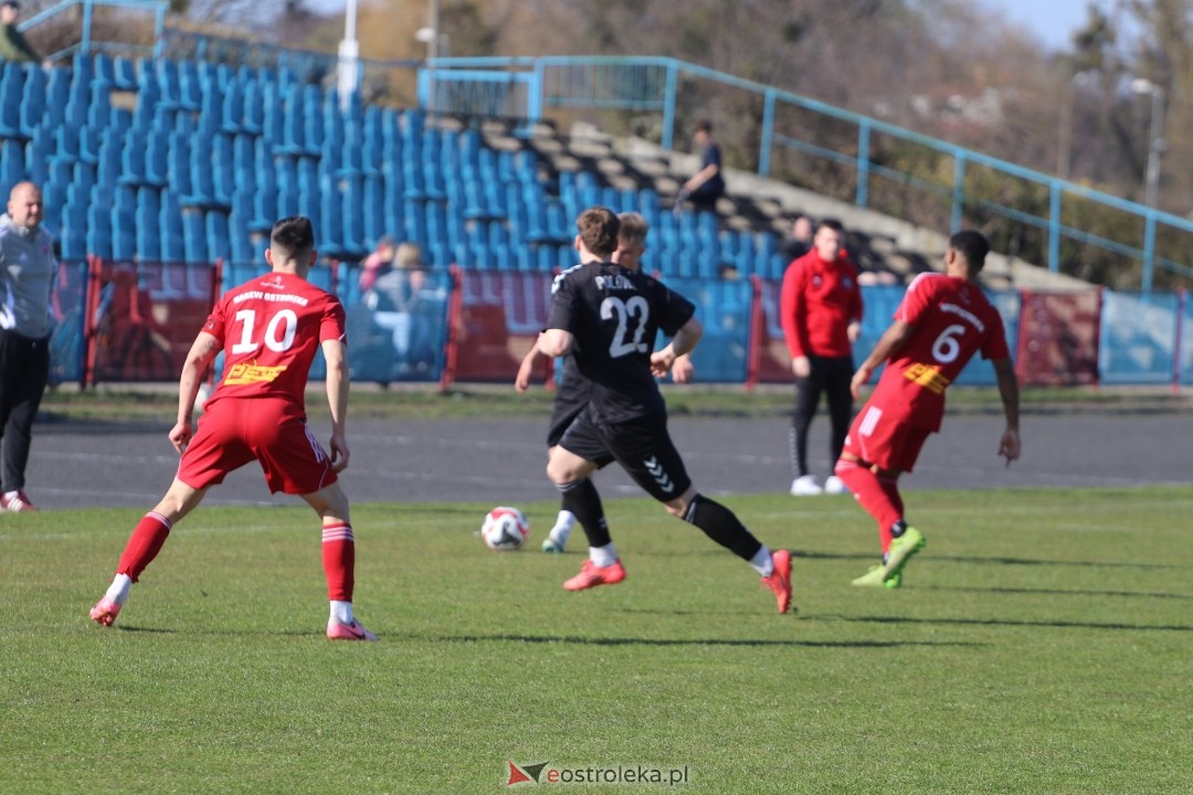 Narew Ostrołęka - Polonia II Warszawa [13.04.2025] - zdjęcie #7 - eOstroleka.pl