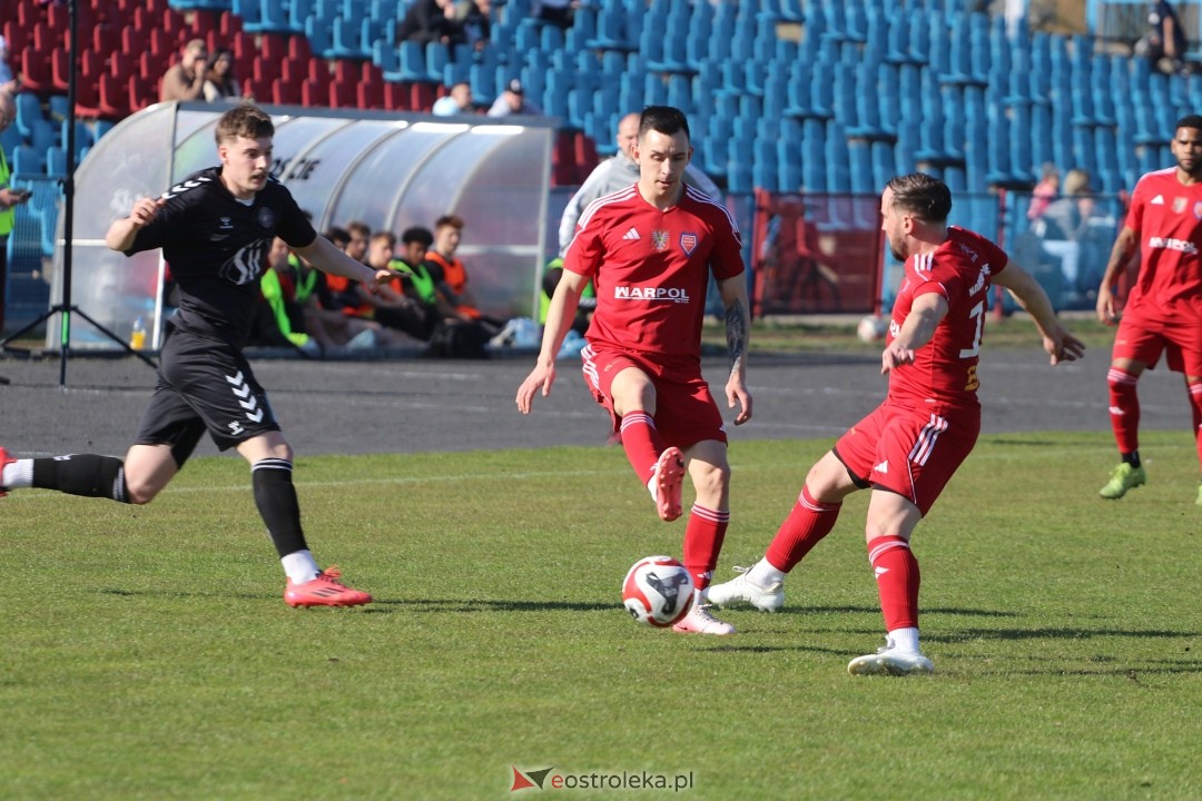 Narew Ostrołęka - Polonia II Warszawa [13.04.2025] - zdjęcie #4 - eOstroleka.pl