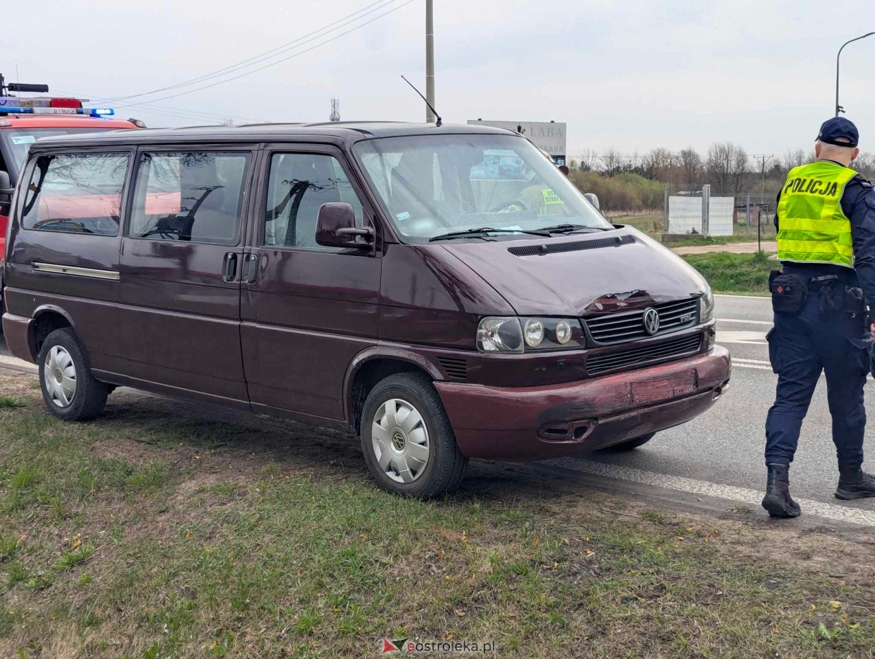 Wypadek w Olszewie-Borkach [14.04.2025] - zdjęcie #22 - eOstroleka.pl