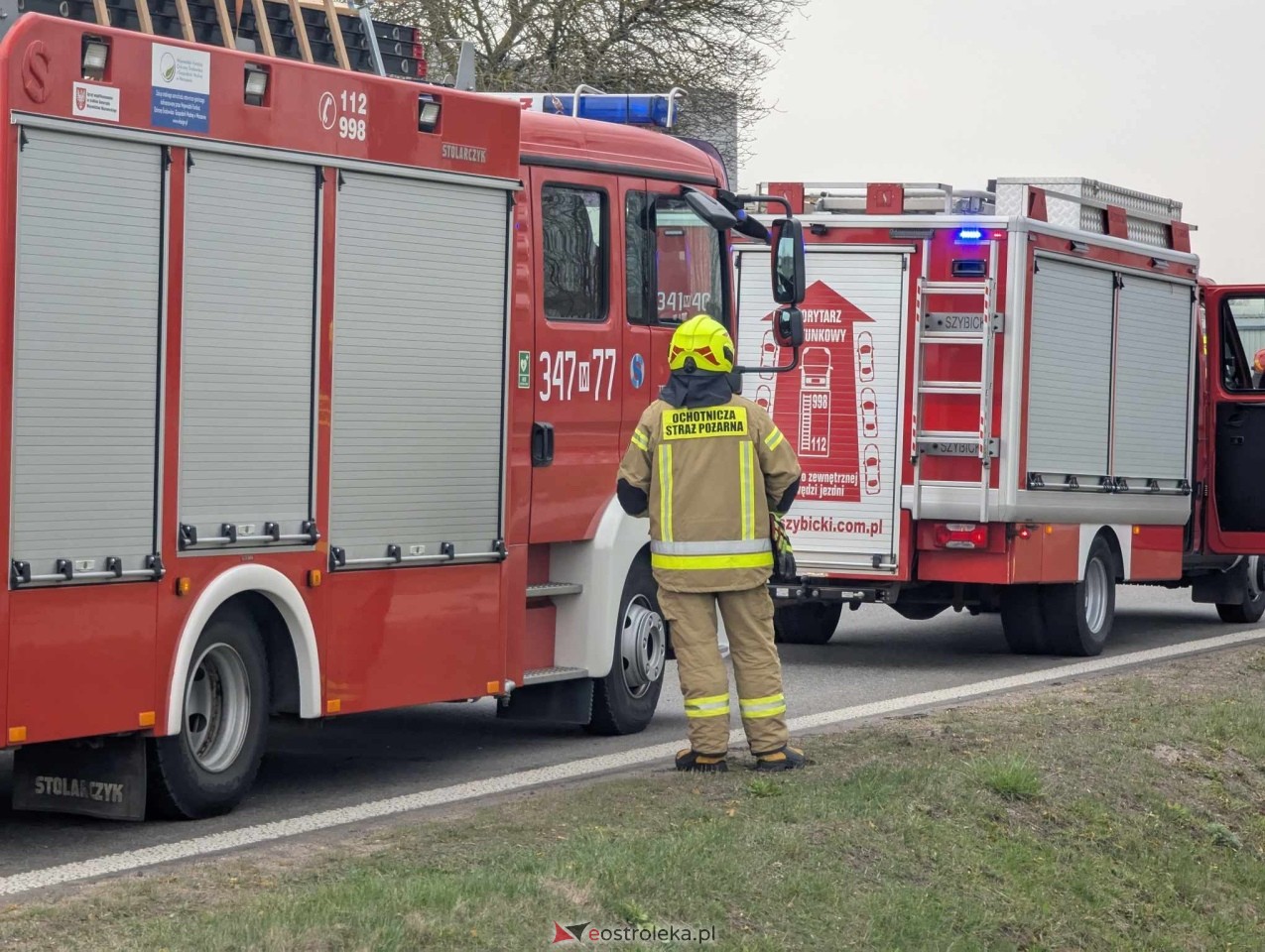 Wypadek w Olszewie-Borkach [14.04.2025] - zdjęcie #15 - eOstroleka.pl
