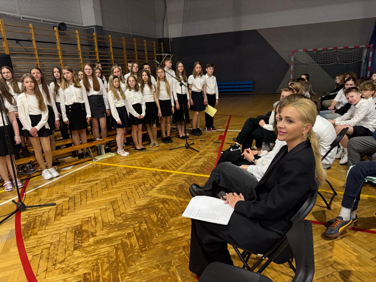 Tysiąclecie Królestwa Polskiego uczczone w Szkole Podstawowej nr 10 w Ostrołęce [15.04.2025] - zdjęcie #12 - eOstroleka.pl