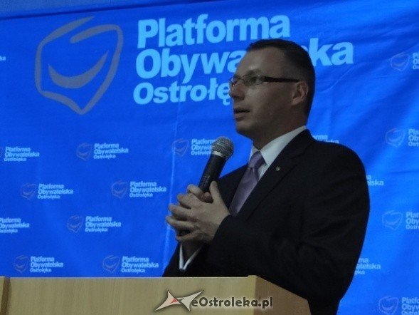 Konwencja wyborcza Platformy Obywatelskiej w Ostrołęce (22.IX.2011) - zdjęcie #22 - eOstroleka.pl