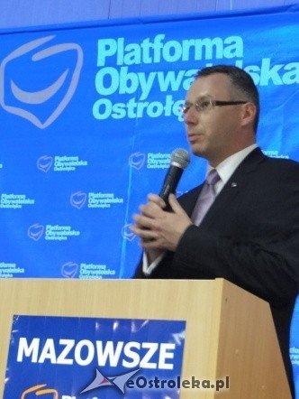 Konwencja wyborcza Platformy Obywatelskiej w Ostrołęce (22.IX.2011) - zdjęcie #23 - eOstroleka.pl