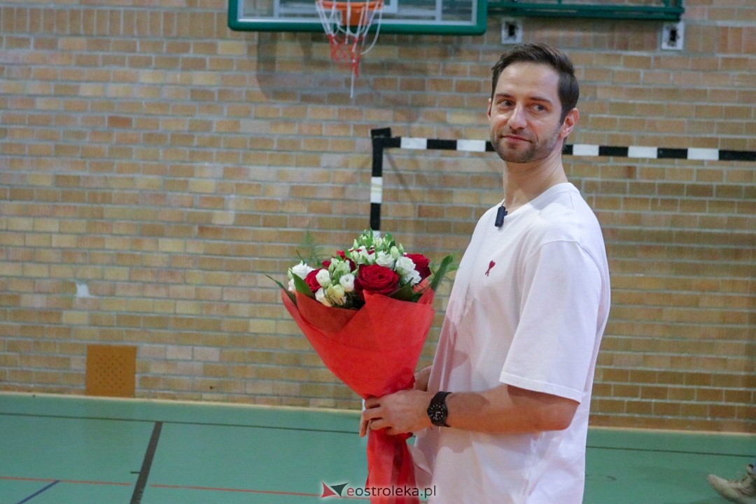 Grzegorz Łomacz w SP 5 w Ostrołęce [23.04.2025] - zdjęcie #96 - eOstroleka.pl