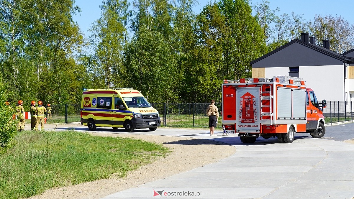 Wypadek w Ostrołęce [26.04.2025] - zdjęcie #17 - eOstroleka.pl