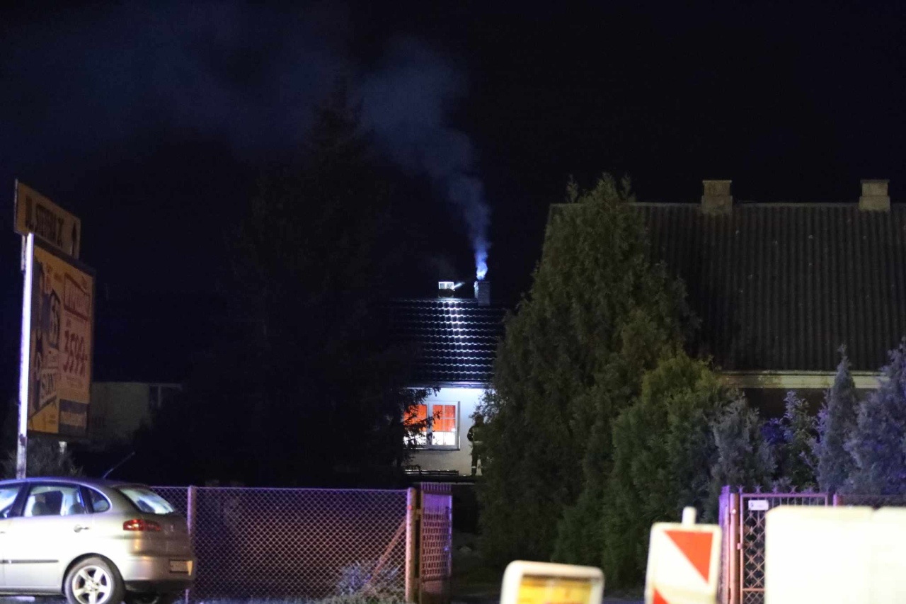 Pożar na Stacha Konwy w Zabrodziu [29.04.2025] - zdjęcie #7 - eOstroleka.pl