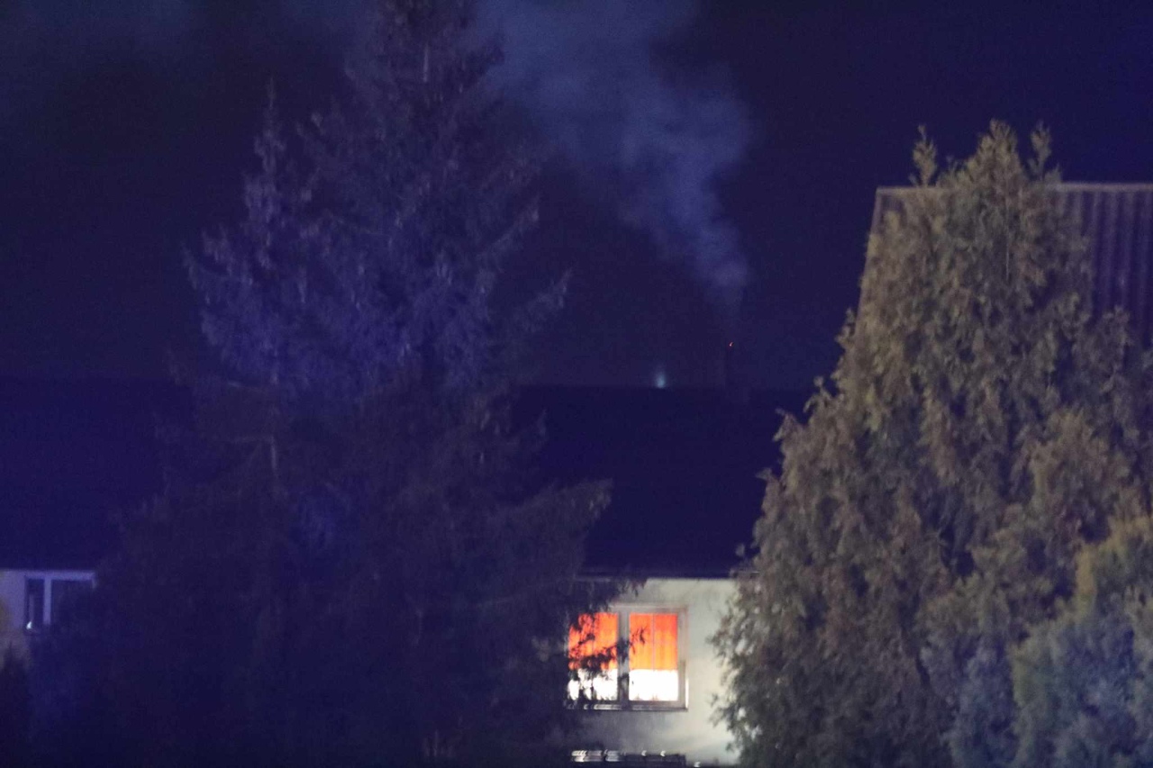 Pożar na Stacha Konwy w Zabrodziu [29.04.2025] - zdjęcie #2 - eOstroleka.pl