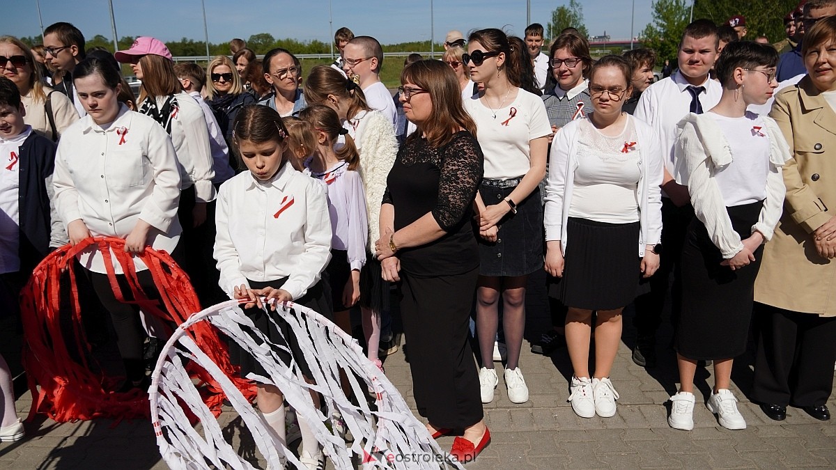Happening z okazj iDnia Flagi w Ostrołęce [30.04.2025] - zdjęcie #140 - eOstroleka.pl