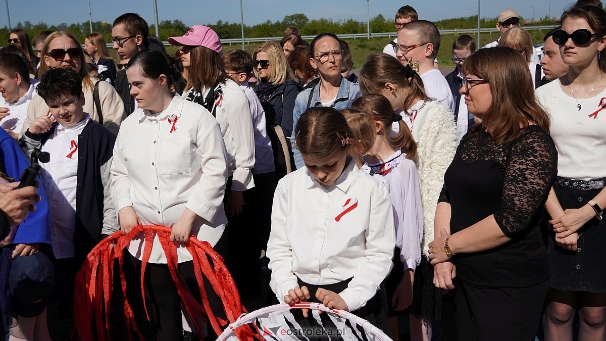 Happening z okazj iDnia Flagi w Ostrołęce [30.04.2025] - zdjęcie #137 - eOstroleka.pl