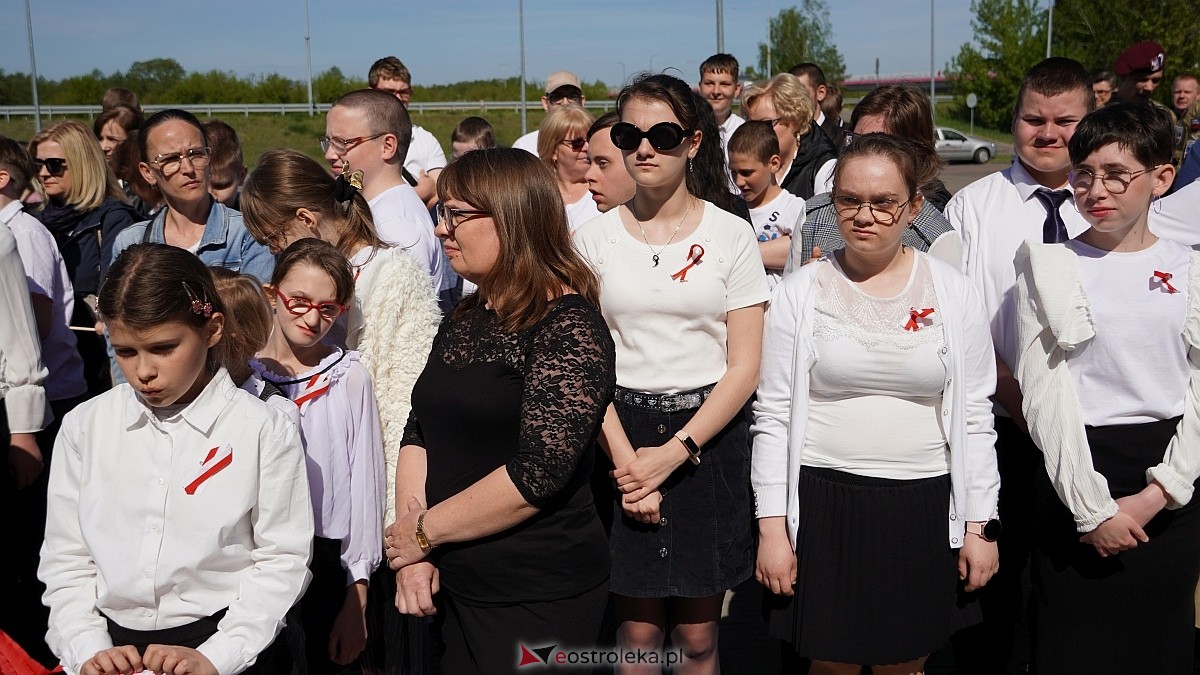 Happening z okazj iDnia Flagi w Ostrołęce [30.04.2025] - zdjęcie #134 - eOstroleka.pl