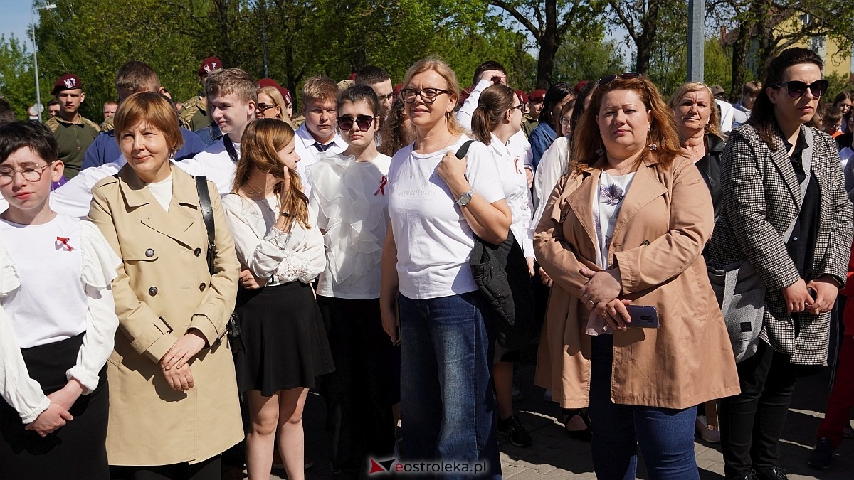Happening z okazj iDnia Flagi w Ostrołęce [30.04.2025] - zdjęcie #125 - eOstroleka.pl