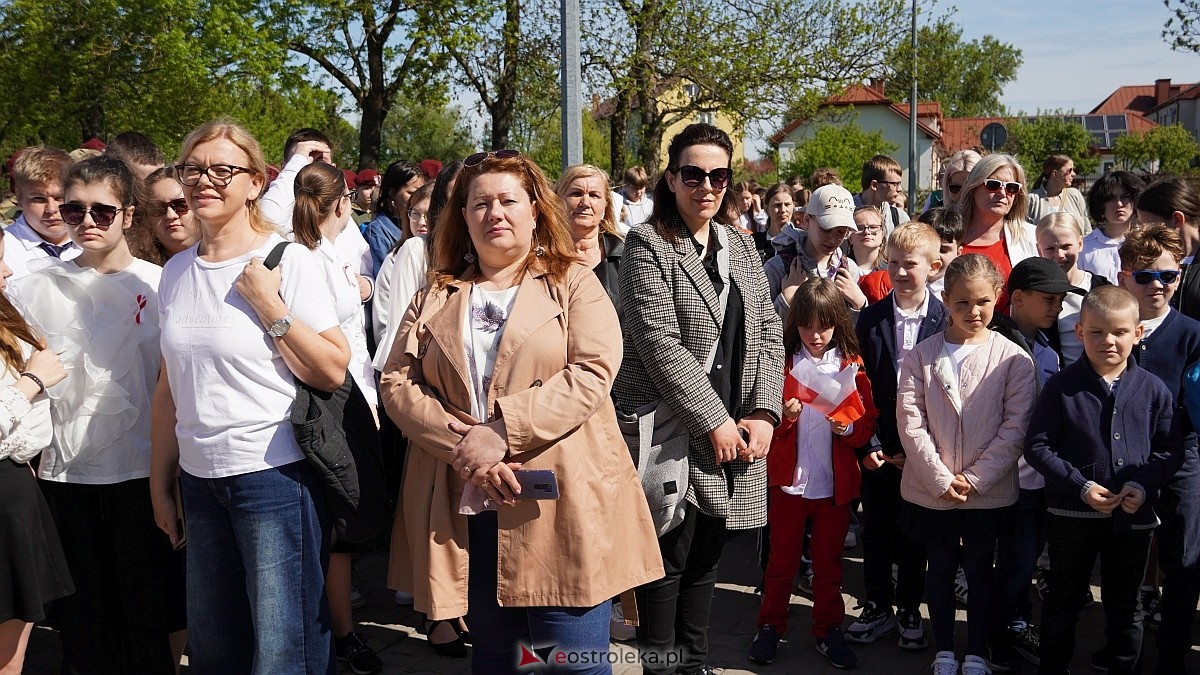 Happening z okazj iDnia Flagi w Ostrołęce [30.04.2025] - zdjęcie #122 - eOstroleka.pl