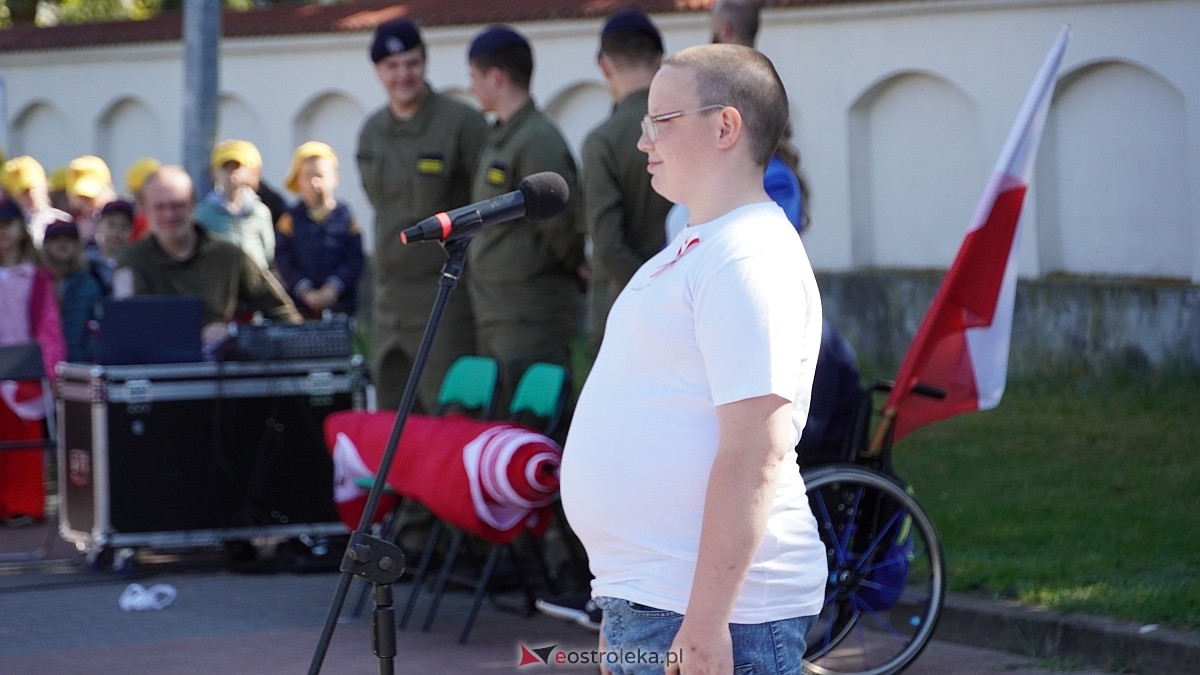 Happening z okazj iDnia Flagi w Ostrołęce [30.04.2025] - zdjęcie #159 - eOstroleka.pl