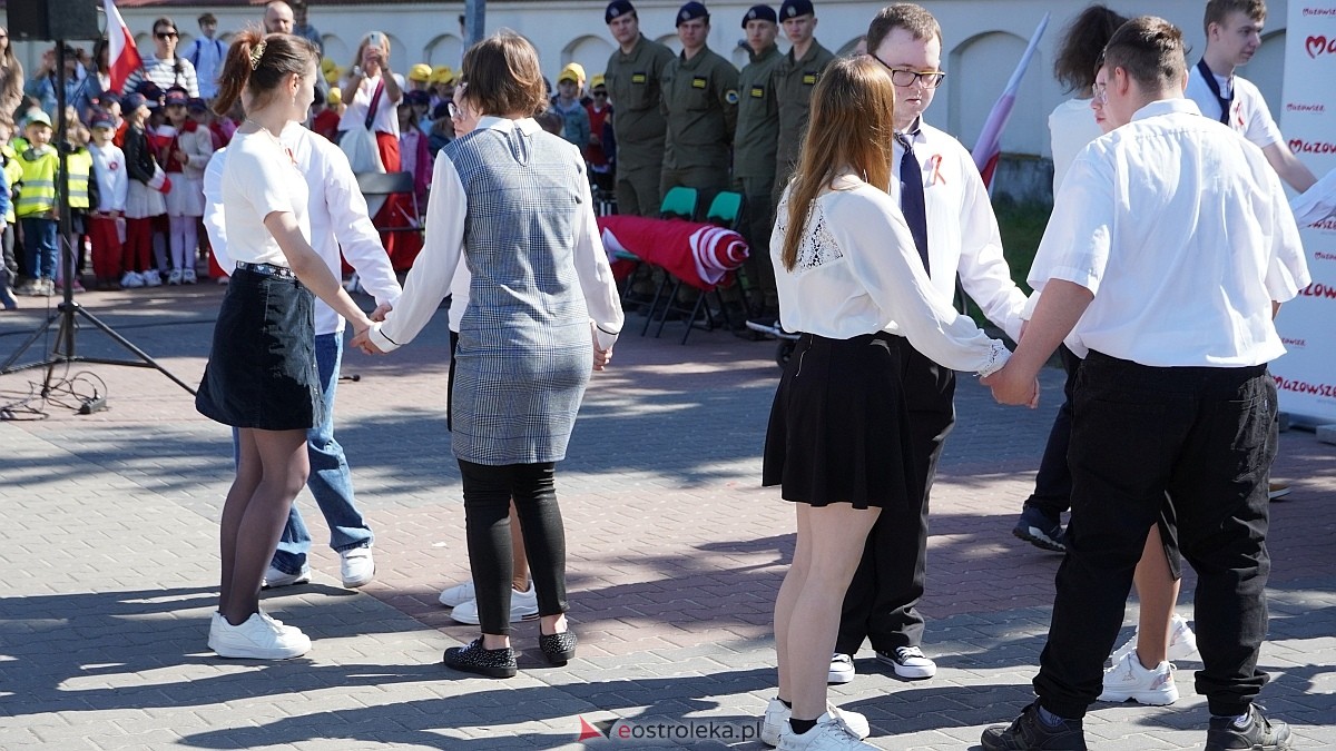 Happening z okazj iDnia Flagi w Ostrołęce [30.04.2025] - zdjęcie #126 - eOstroleka.pl