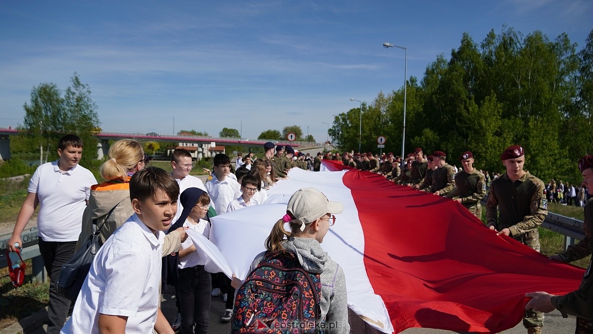 Happening z okazj iDnia Flagi w Ostrołęce [30.04.2025] - zdjęcie #106 - eOstroleka.pl