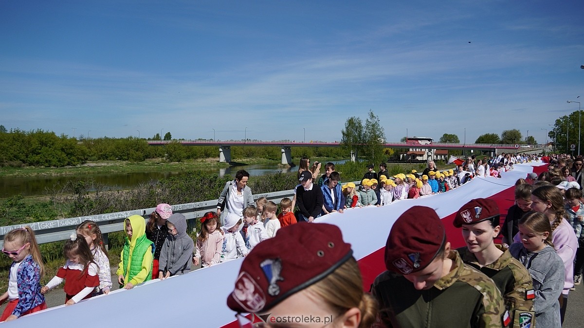 Happening z okazj iDnia Flagi w Ostrołęce [30.04.2025] - zdjęcie #62 - eOstroleka.pl