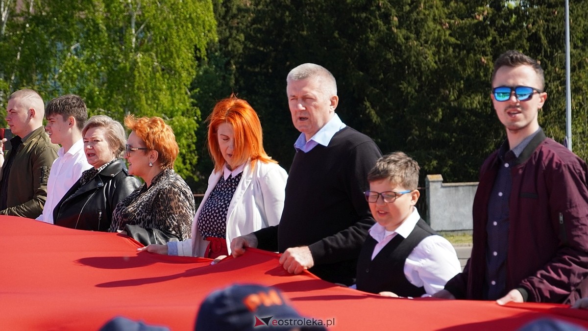 Happening z okazj iDnia Flagi w Ostrołęce [30.04.2025] - zdjęcie #48 - eOstroleka.pl