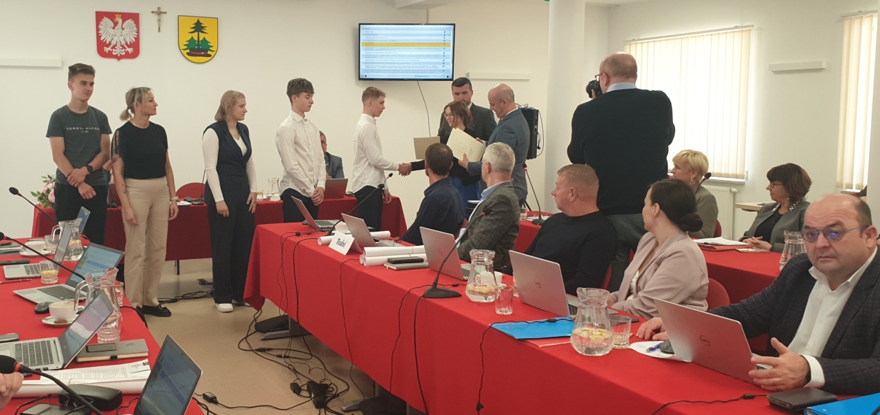 UKS Atleta na sesji rady gminy Lelis - zdjęcie #14 - eOstroleka.pl