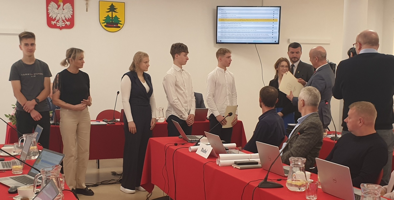 UKS Atleta na sesji rady gminy Lelis - zdjęcie #13 - eOstroleka.pl