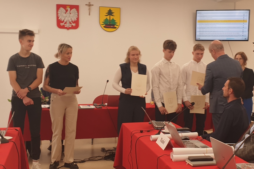 UKS Atleta na sesji rady gminy Lelis - zdjęcie #12 - eOstroleka.pl