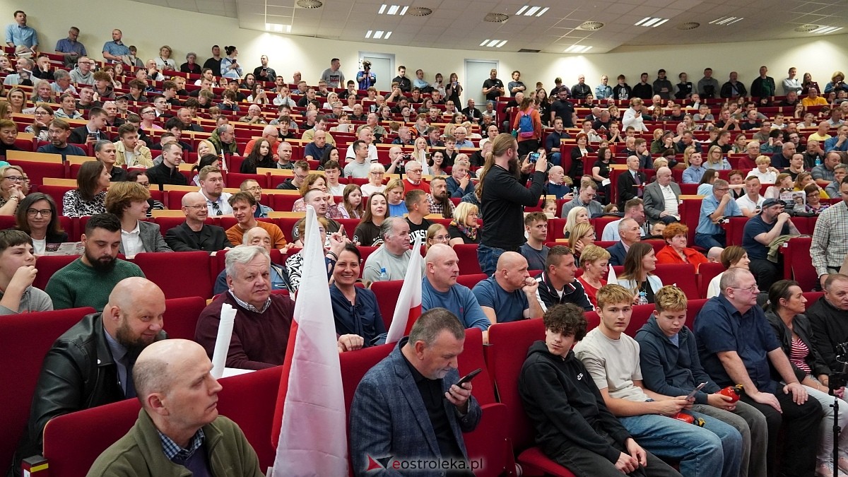 Grzegorz Braun w Ostrołęce [04.05.2025] - zdjęcie #106 - eOstroleka.pl