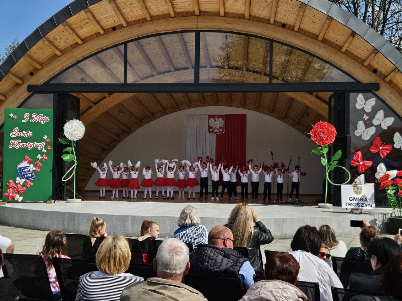 Swięto Konstytucji 3 Maja w Troszynie [03.05.2025] - zdjęcie #43 - eOstroleka.pl