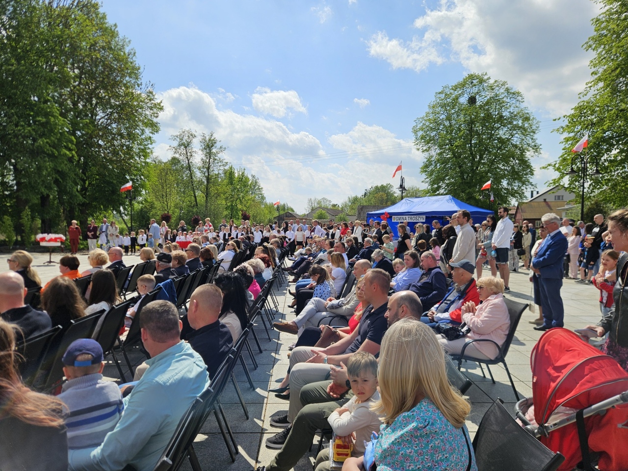 Swięto Konstytucji 3 Maja w Troszynie [03.05.2025] - zdjęcie #24 - eOstroleka.pl