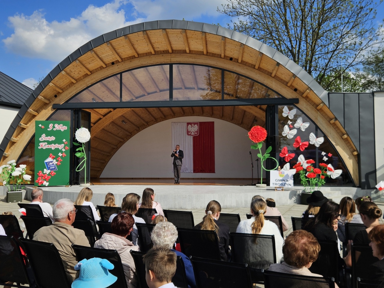 Swięto Konstytucji 3 Maja w Troszynie [03.05.2025] - zdjęcie #20 - eOstroleka.pl
