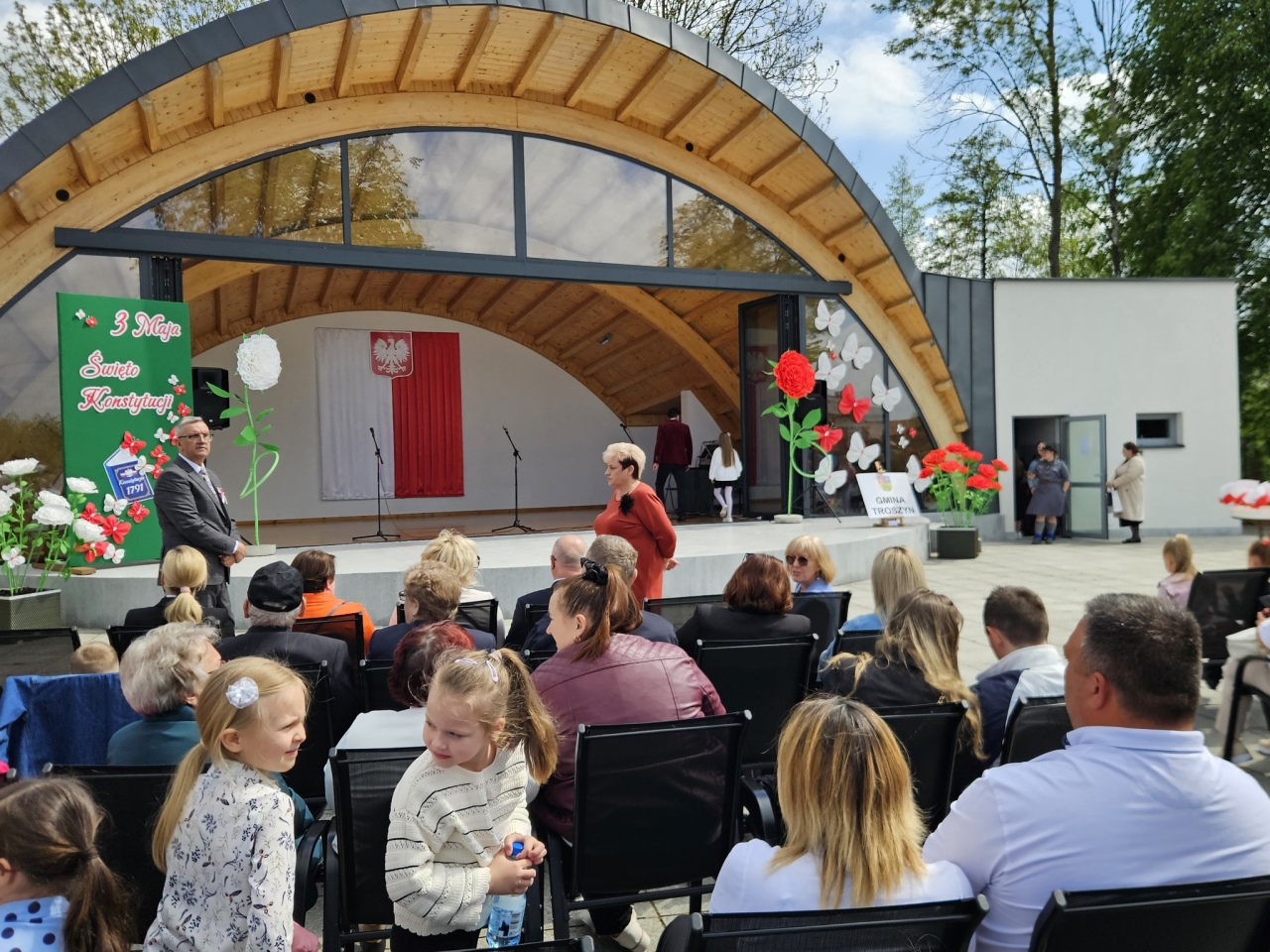 Swięto Konstytucji 3 Maja w Troszynie [03.05.2025] - zdjęcie #19 - eOstroleka.pl