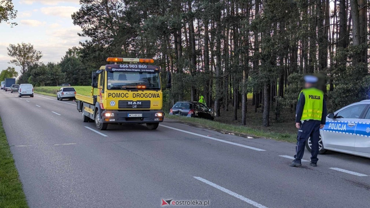 Wypadek w Damiętach [05.05.2025] - zdjęcie #9 - eOstroleka.pl