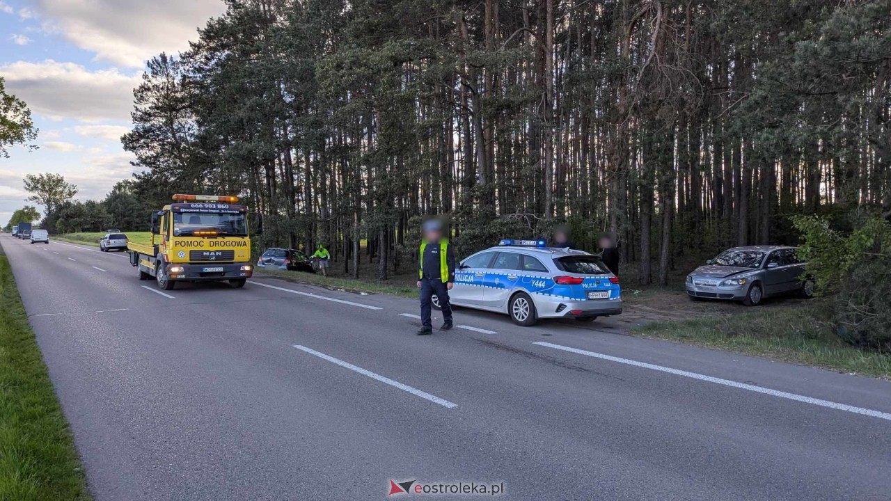 Wypadek w Damiętach [05.05.2025] - zdjęcie #7 - eOstroleka.pl