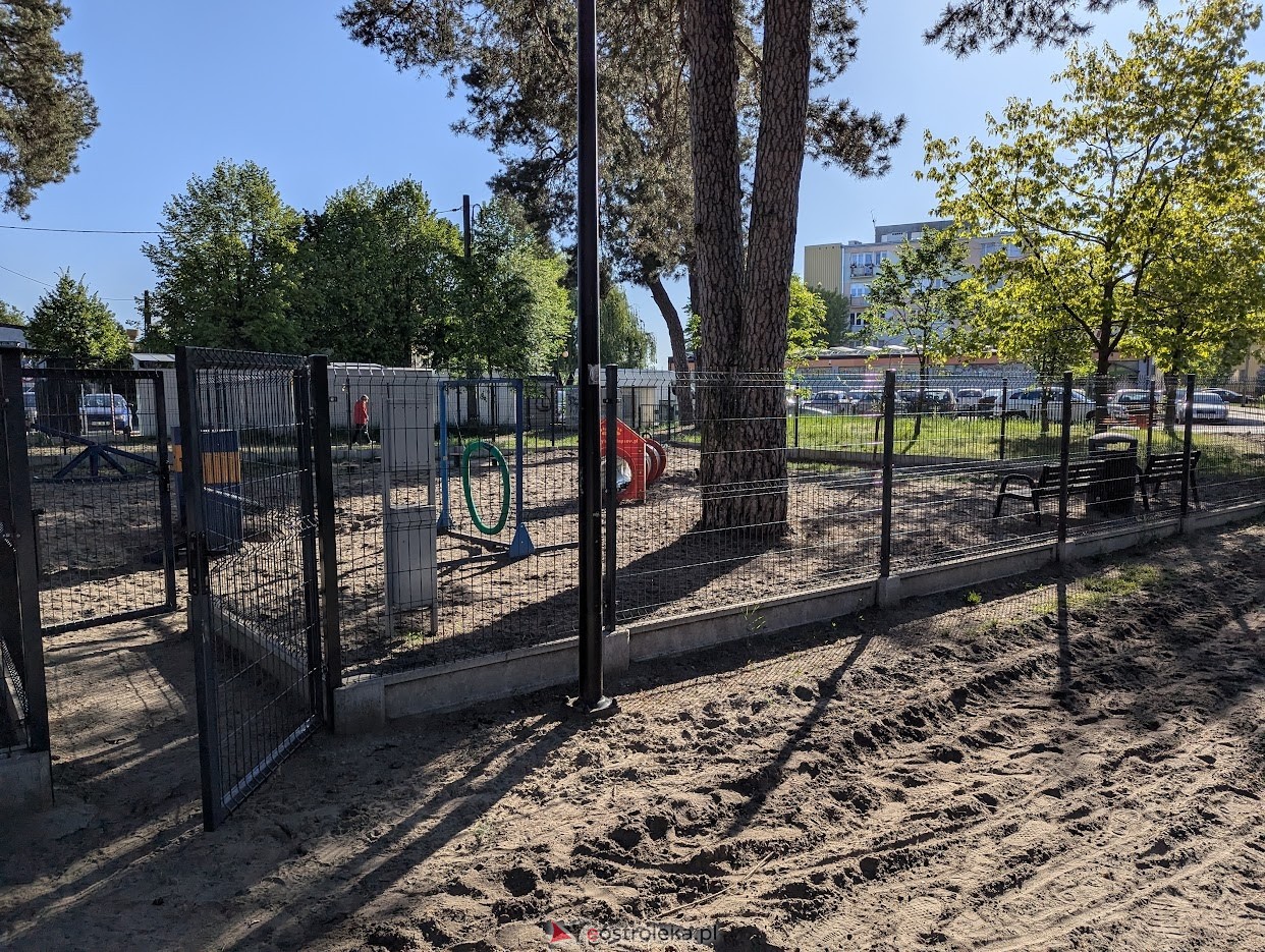 Wybieg dla psów w parku miejskim w Ostrołęce [06.05.2025] - zdjęcie #8 - eOstroleka.pl