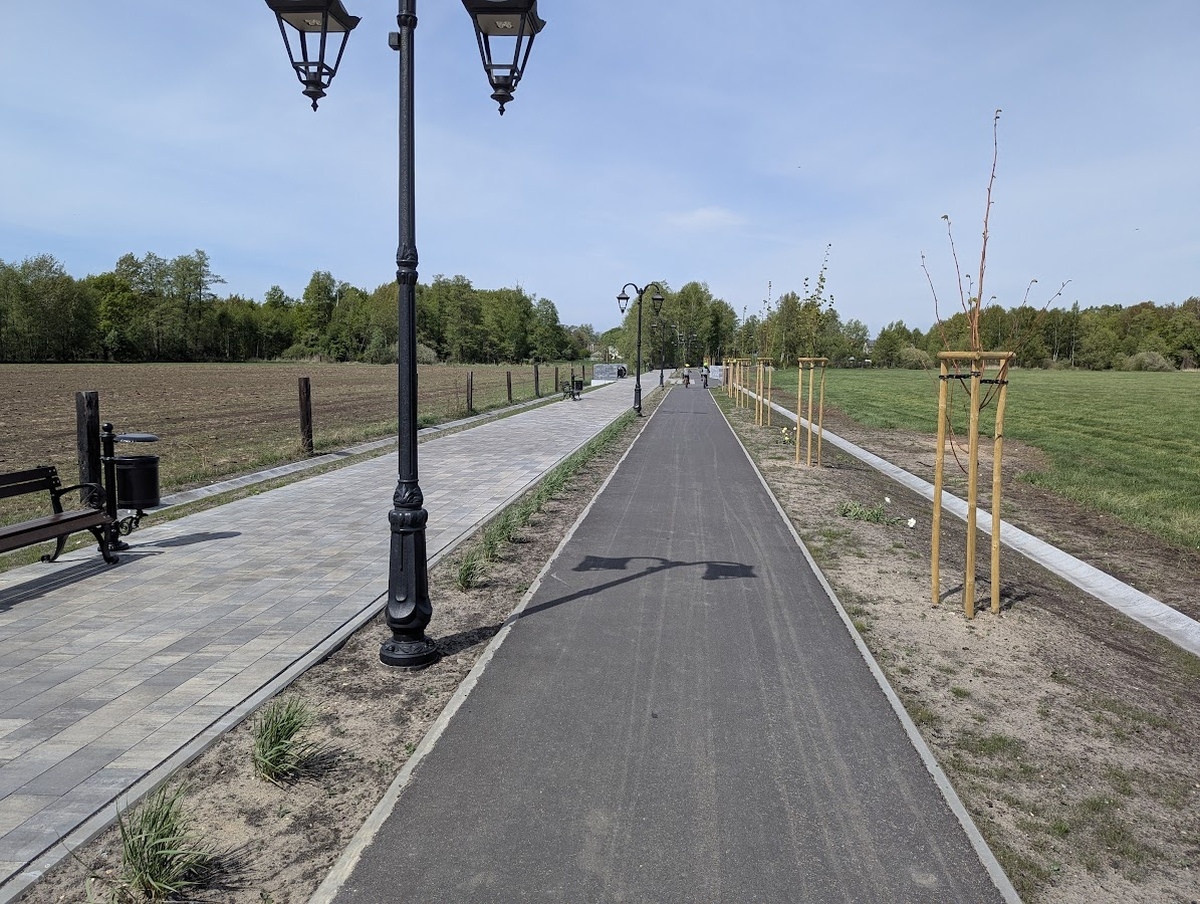 Czarna dróżka - finisz prac [07.05.2025] - zdjęcie #7 - eOstroleka.pl