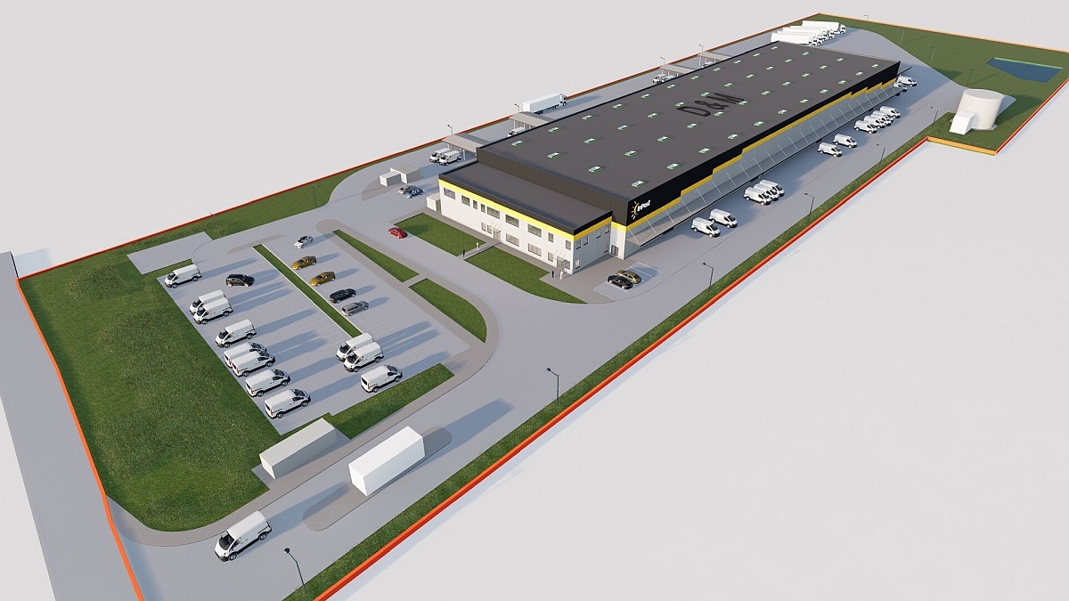Hub logistyczny InPost przy ulicy Granicznej w Ostrołęce [08.05.2025] - zdjęcie #10 - eOstroleka.pl