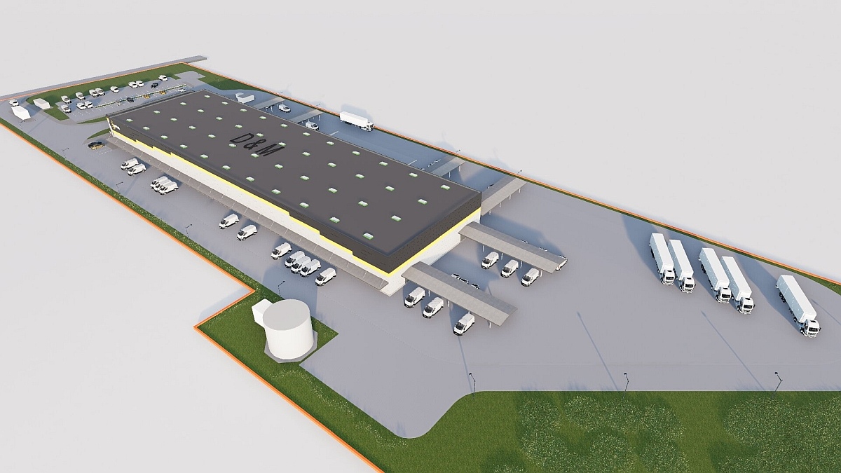 Hub logistyczny InPost przy ulicy Granicznej w Ostrołęce [08.05.2025] - zdjęcie #9 - eOstroleka.pl