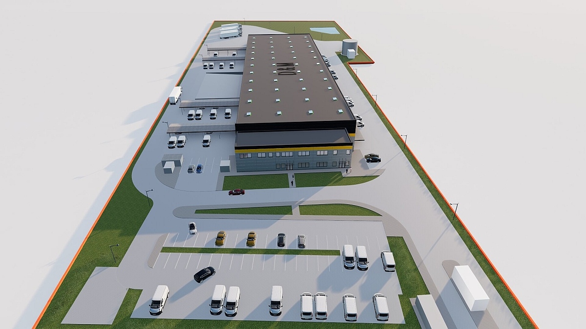 Hub logistyczny InPost przy ulicy Granicznej w Ostrołęce [08.05.2025] - zdjęcie #8 - eOstroleka.pl