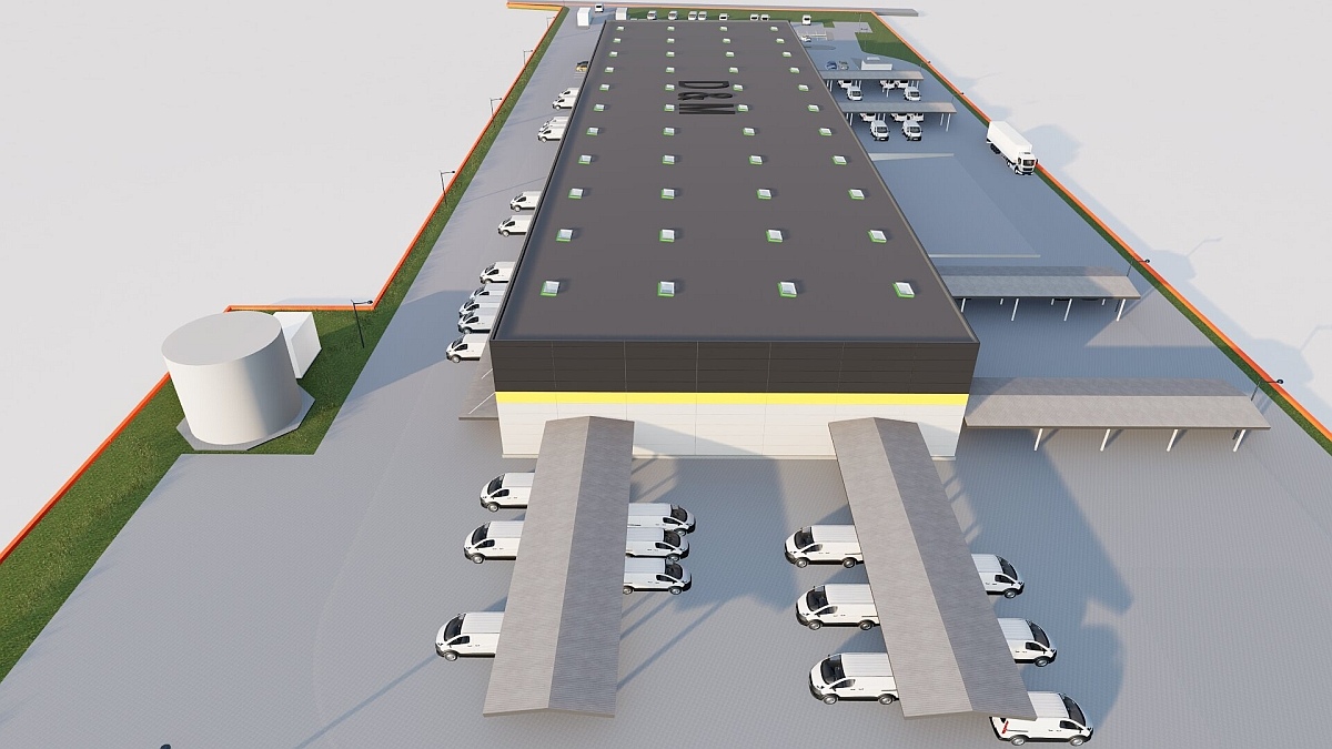 Hub logistyczny InPost przy ulicy Granicznej w Ostrołęce [08.05.2025] - zdjęcie #7 - eOstroleka.pl