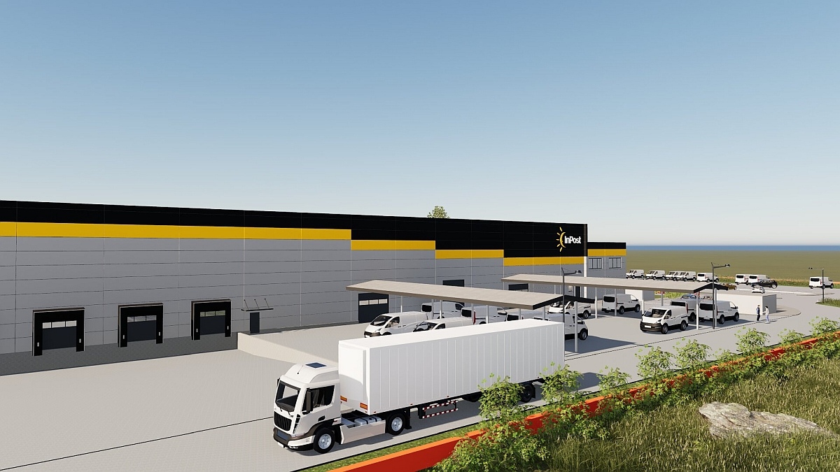 Hub logistyczny InPost przy ulicy Granicznej w Ostrołęce [08.05.2025] - zdjęcie #3 - eOstroleka.pl