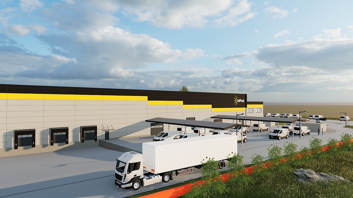 Hub logistyczny InPost przy ulicy Granicznej w Ostrołęce [08.05.2025] - zdjęcie #2 - eOstroleka.pl