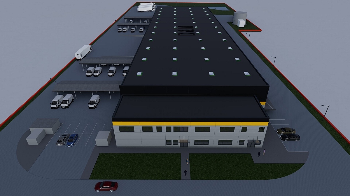 Hub logistyczny InPost przy ulicy Granicznej w Ostrołęce [08.05.2025] - zdjęcie #1 - eOstroleka.pl