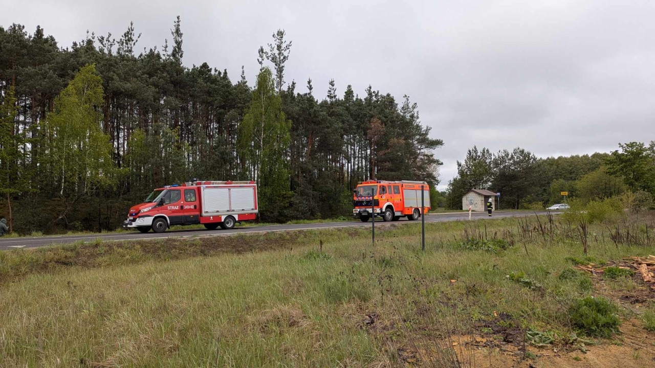 Wypadek w miejscowości Zabiele Piliki [10.05.2025] - zdjęcie #2 - eOstroleka.pl