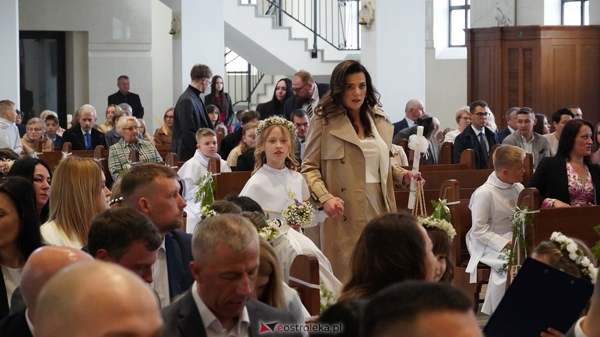 I Komunia Święta w parafii pw. Św. Franciszka z Asyżu [10.05.2025] - zdjęcie #50 - eOstroleka.pl