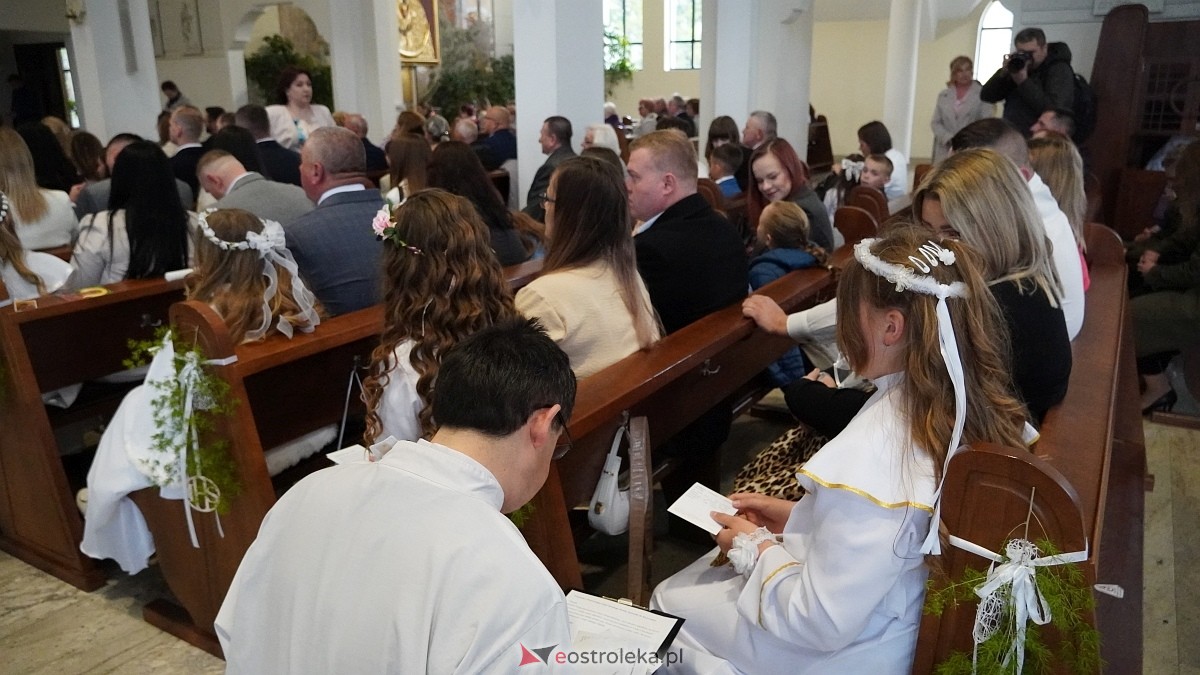 I Komunia Święta w parafii pw. Św. Franciszka z Asyżu [10.05.2025] - zdjęcie #36 - eOstroleka.pl