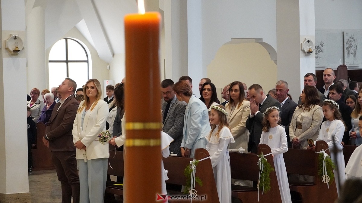 I Komunia Święta w parafii pw. Św. Franciszka z Asyżu [10.05.2025] - zdjęcie #7 - eOstroleka.pl
