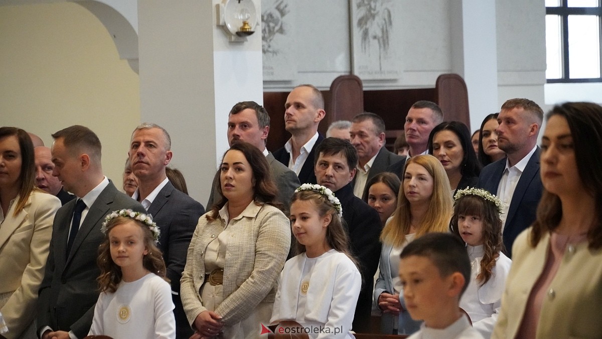 I Komunia Święta w parafii pw. Św. Franciszka z Asyżu [10.05.2025] - zdjęcie #5 - eOstroleka.pl