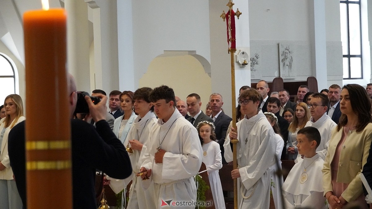 I Komunia Święta w parafii pw. Św. Franciszka z Asyżu [10.05.2025] - zdjęcie #3 - eOstroleka.pl