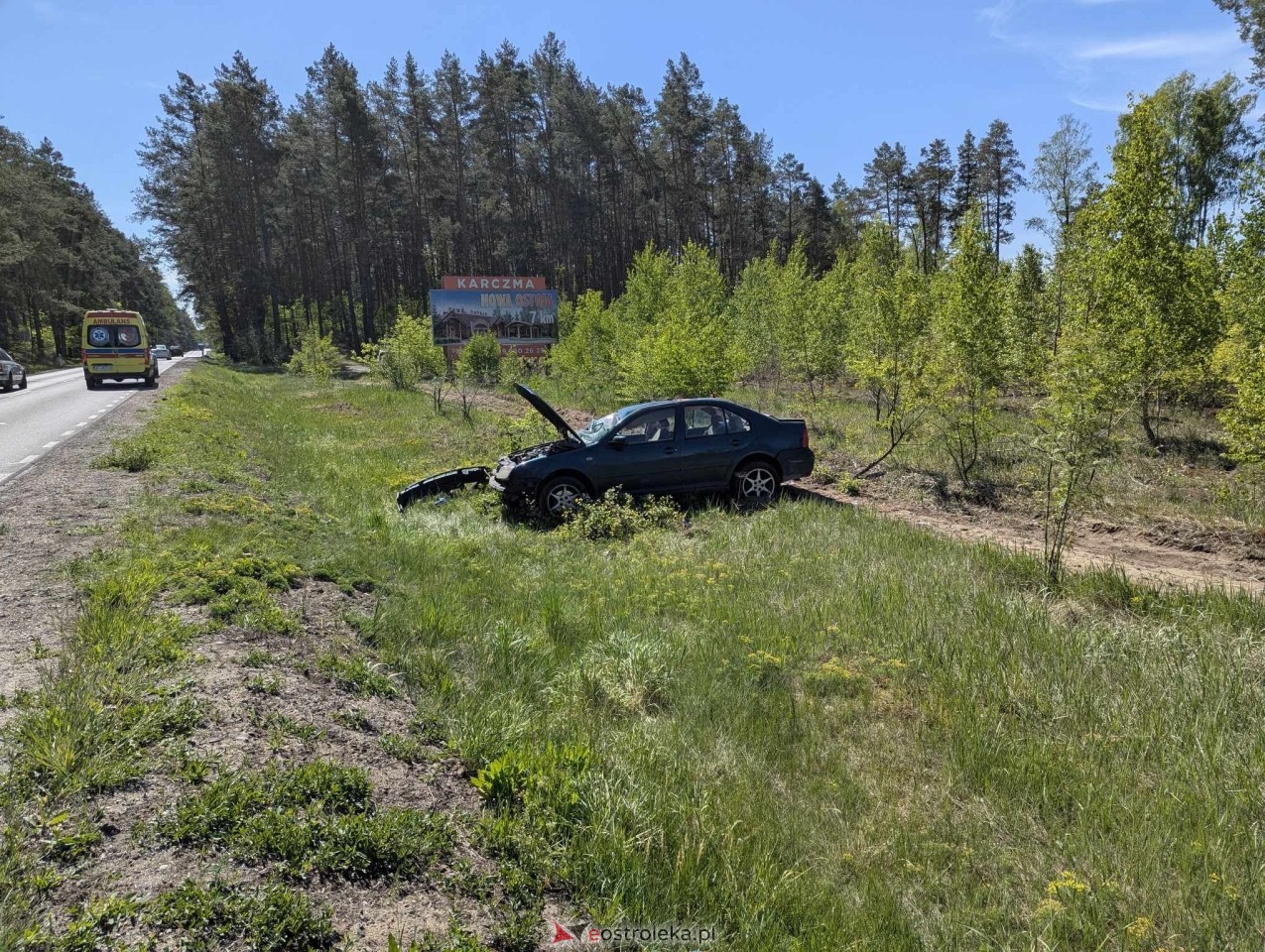 Wypadek w Łodziskach [13.05.2025] - zdjęcie #14 - eOstroleka.pl