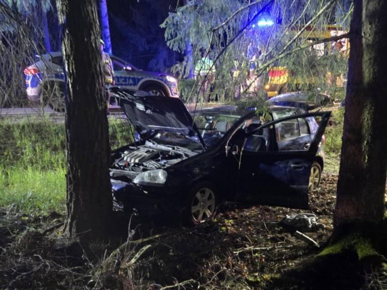 Wypadek w Surowem [13.05.2025] - zdjęcie #3 - eOstroleka.pl