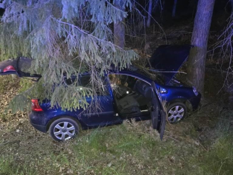 Wypadek w Surowem [13.05.2025] - zdjęcie #2 - eOstroleka.pl