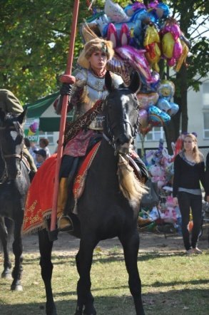 Dożynki gminne i festyn Pierwszy zajazd szlachecki w Troszynie (25.IX.2011) - zdjęcie #15 - eOstroleka.pl